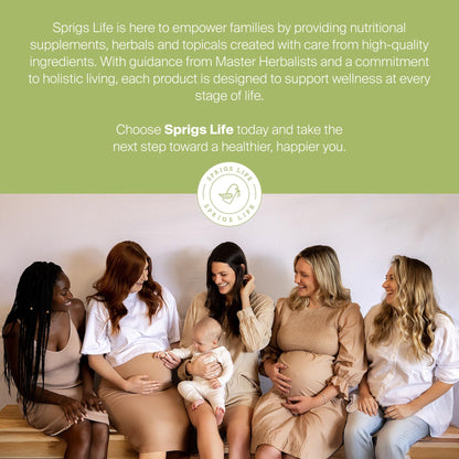 SPRIGS Mama Bear Prenatal Vitamins for Women, 120 Capsules | Pregnancy, Conception & Nursing