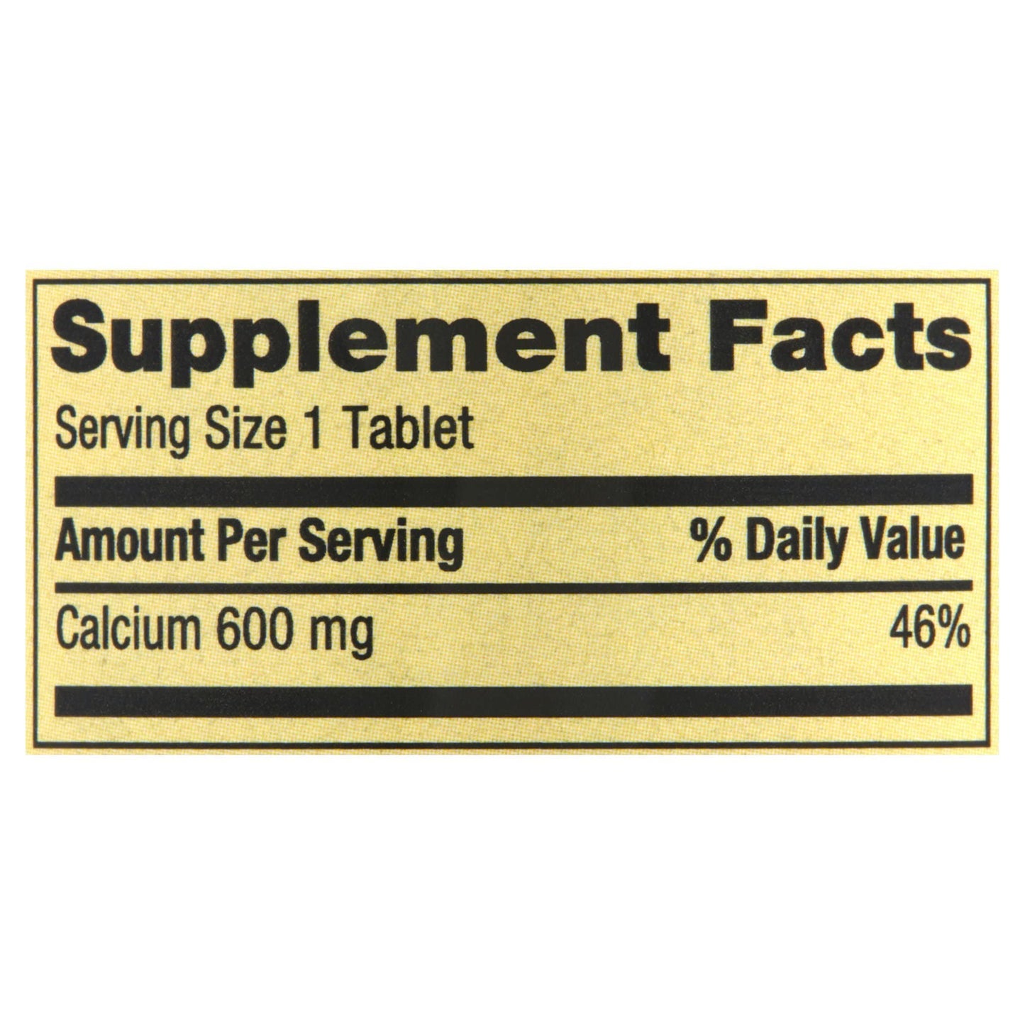 Spring Valley Calcium 600mg – Natural Bone Health, 100 Tablets (Pack of 3)