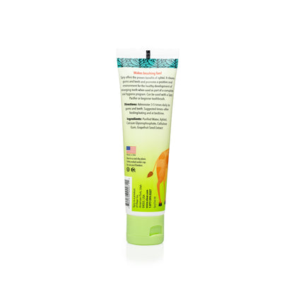 Spry Natural Xylitol Toothpaste for Baby, Toddler & Kids 3 Months+ - Fluoride Free (2x2oz)