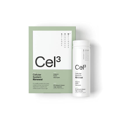 SRW Cel³ Renewal 60 Capsules | Stem Cell Support for Youthful Aging