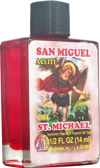 St. Michael Oil San Miguel Aceite – 1/2 fl oz (14.7 ml) Scented Aromatherapy Oil | MW