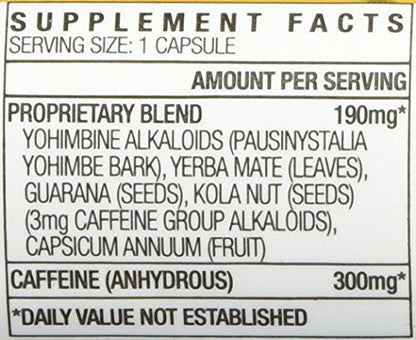 Stacker 2 Yellow Hornet Ephedra Free – 2 Bottles, 40 Capsules