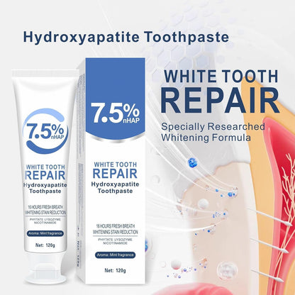 7.5% Hydroxyapatite Toothpaste – Enamel Protection, Fluoride-Free