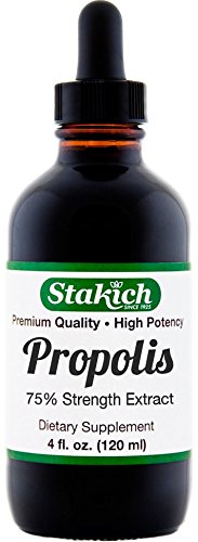 Stakich Propolis Extract (4 Ounce 75%) - High-Potency Propolis Liquid
