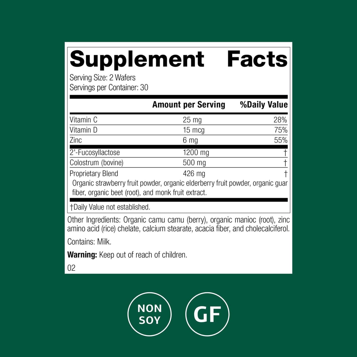 Standard Process Inc. Children's Immune - 60 Wafers | Immune Support for Kids
