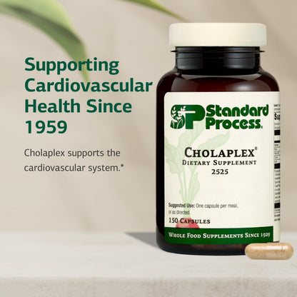 Standard Process Cholaplex – Heart Health & Liver Support | 150 Capsules
