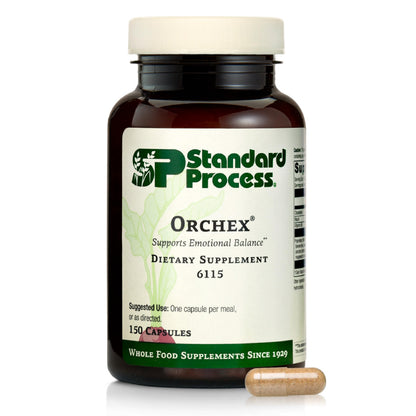 Standard Process Orchex - 150 Capsules | Calming Support & Focus