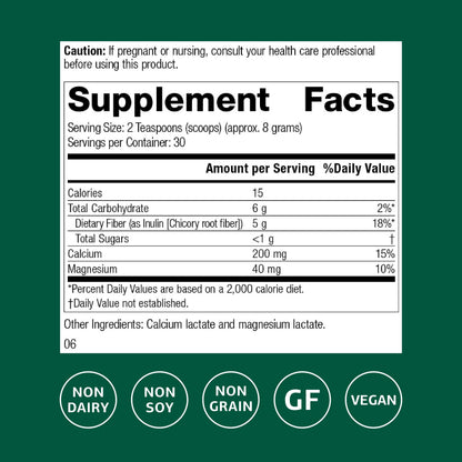 Standard Process Prebiotic Inulin – Gut Health & Immune Support