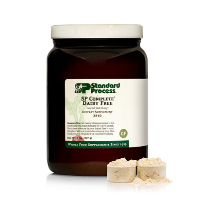 Standard Process SP Complete Dairy-Free Rice Protein Powder – Gut, Liver & Immune Support | Vegan & Gluten-Free | 2 lb