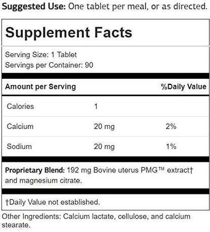Standard Process - Utrophin PMG® 90 tabs | Ovarian Support