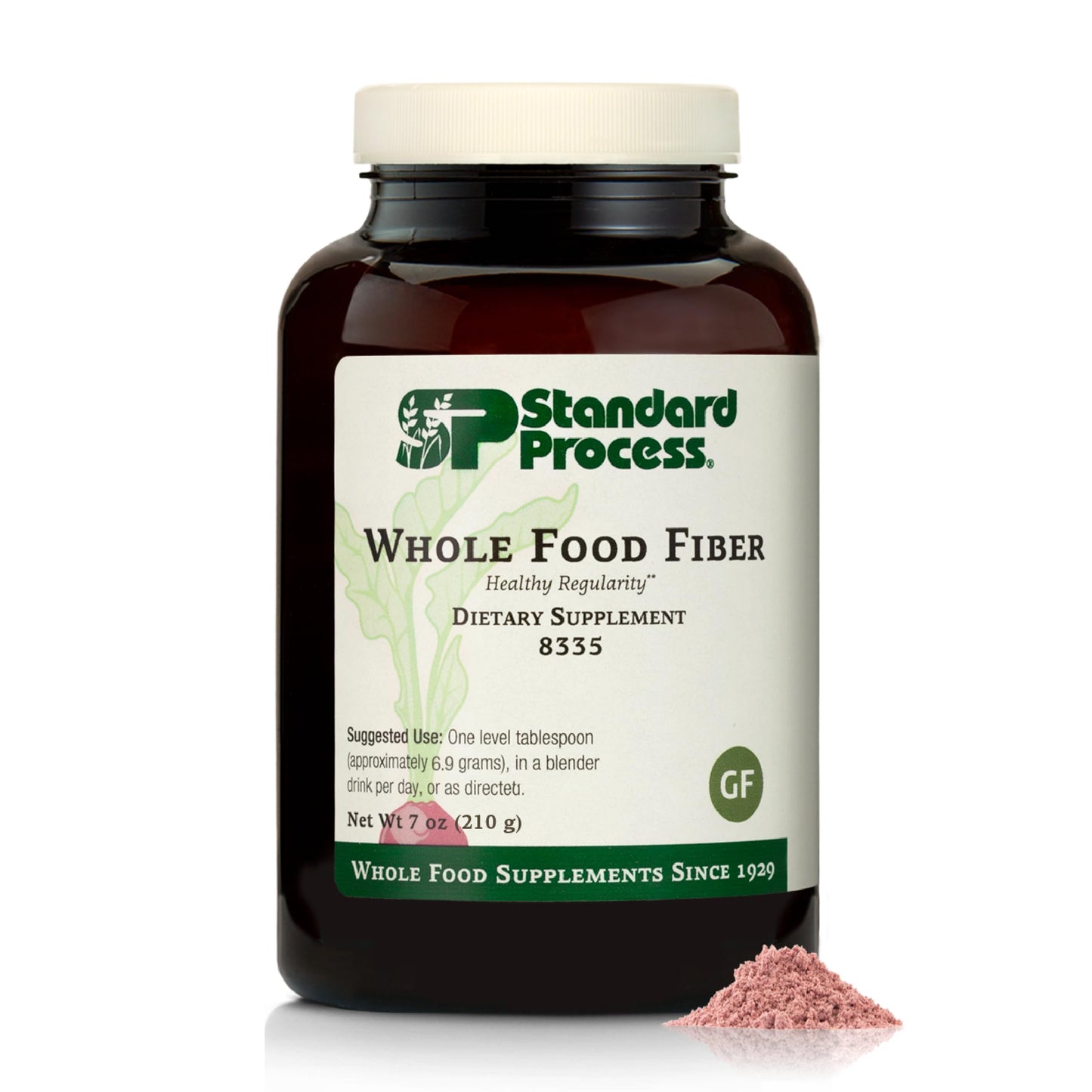 Standard Process Whole Food Fiber – Daily Fiber Supplement for Digestive Health & Gut Support | 7 oz