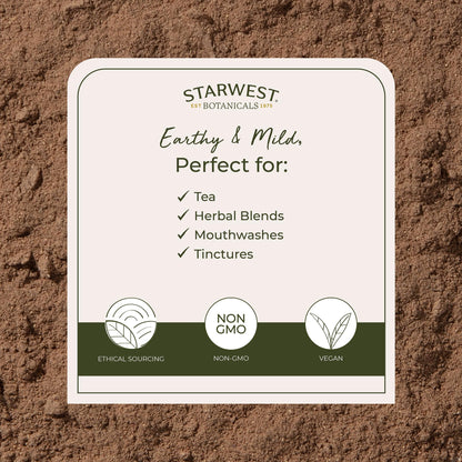 Starwest Botanicals White Oak Bark Powder Organic – 4 oz Pouch