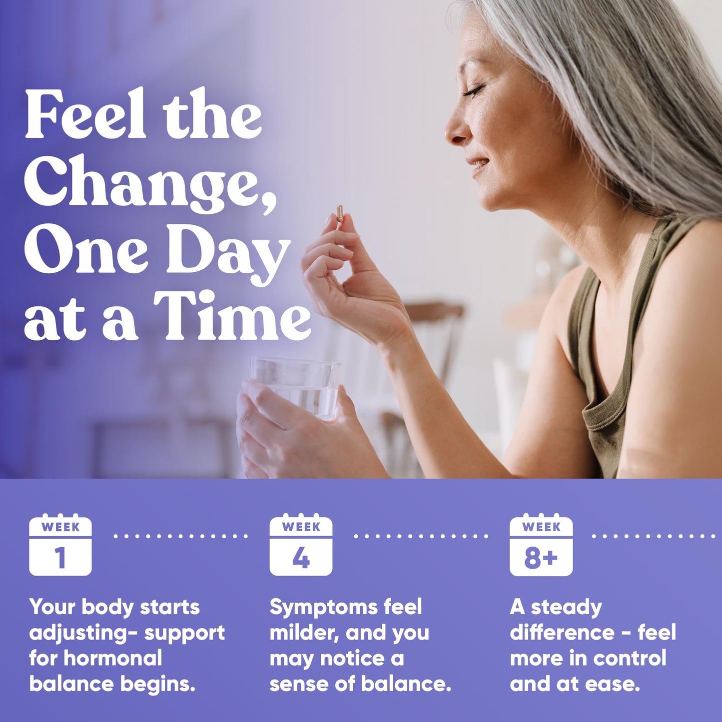 Staying Cool Menopause Supplements for Women - Hot Flash Relief, Weight Support, & Night Sweats - Vitex Chaste Tree & Black Cohosh - 60 Vegetarian Soft Capsules