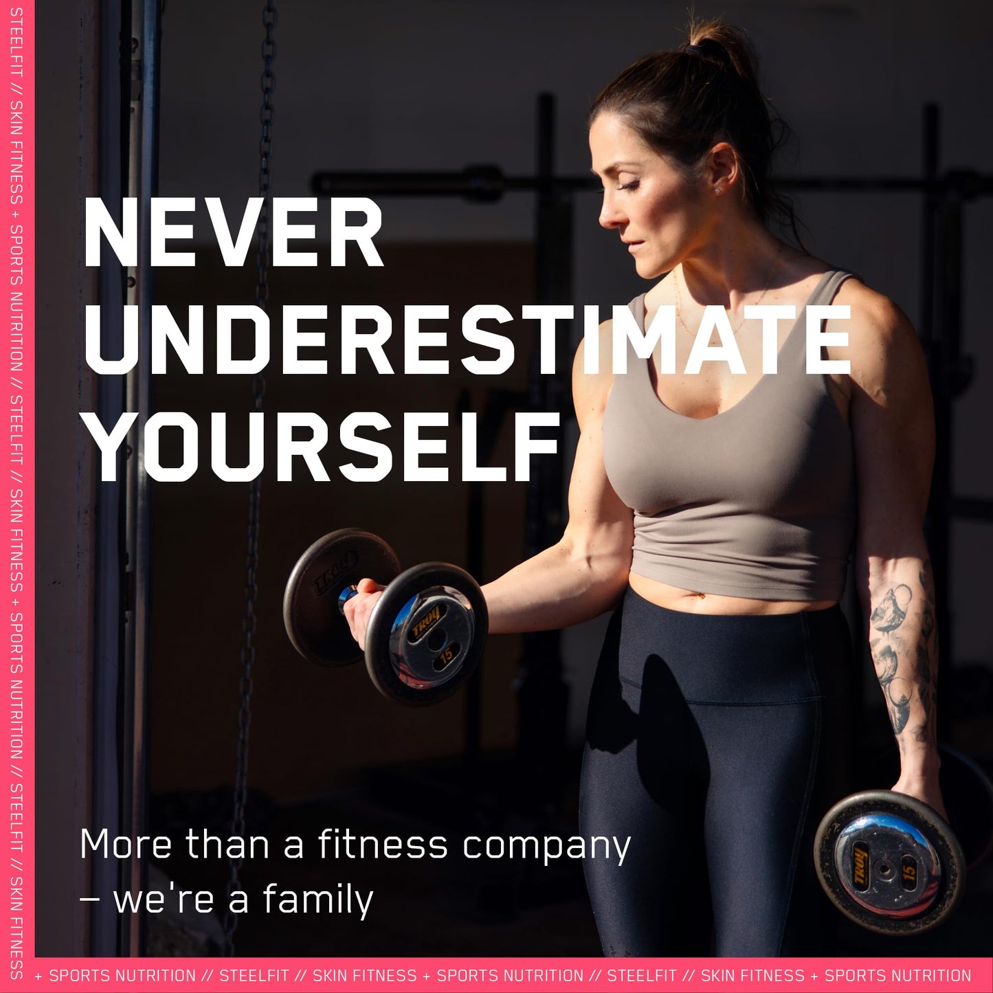 SteelFit Creapure Creatine Gummies - 5g per Serving, Juicy Watermelon, 120 Gummies