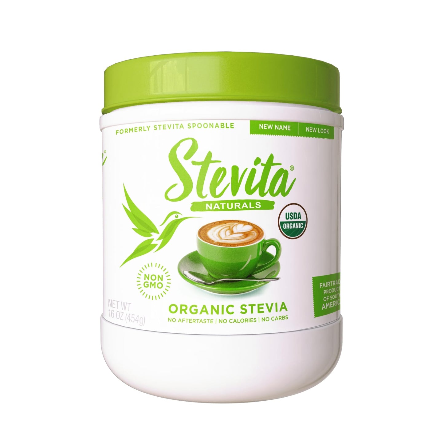 Stevita Organic Stevia – 16 oz (908 Servings) | Sugar-Free All-Natural Sweetener