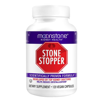 Stone Stopper Capsules – Kidney Stone Prevention, 120 Count (30 Day Supply)