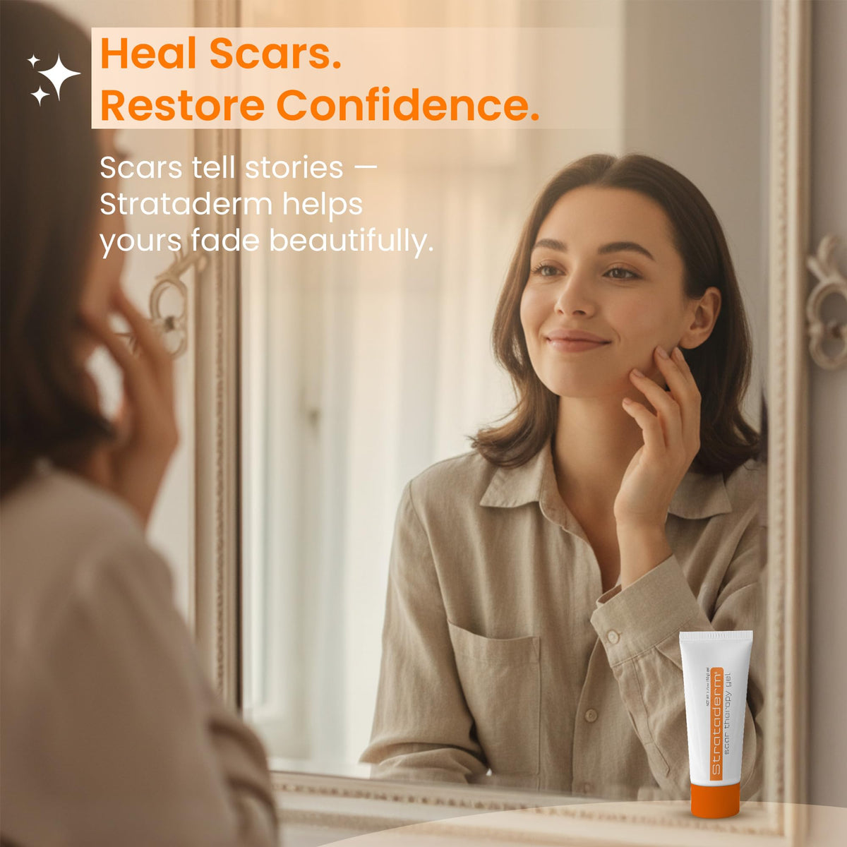 Strataderm Professional Scar Therapy Gel | For Old & New Scars, 50 g