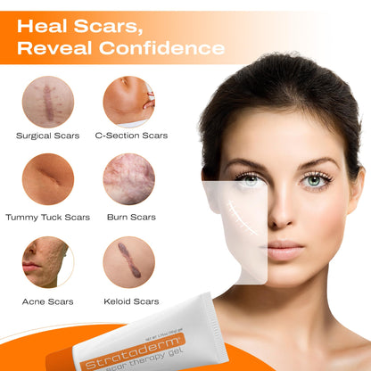Strataderm Professional Scar Therapy Gel | For Old & New Scars | 50 g