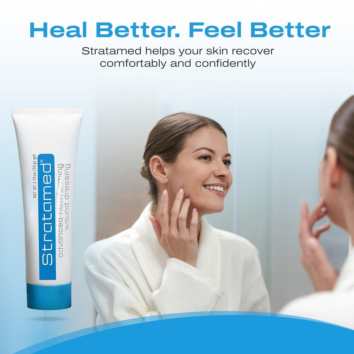 Stratamed Advanced Film-Forming Wound Dressing | Flexible Protective Layer for Open Wounds & Damaged Skin | 50g