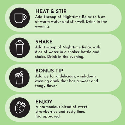 Strawberry Limeade Nighttime Relax