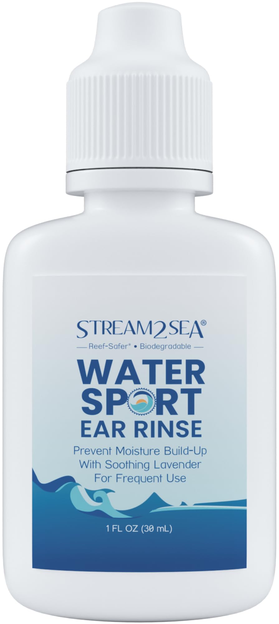 Stream2Sea Water Sport Ear Rinse for Swimmers, Divers & Surfers | Biodegradable Natural Ear Drops