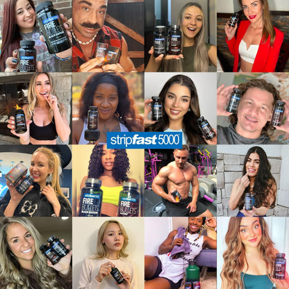 stripfast5000 Fire Bullets with K-CYTRO for Women and Men | Pre-Workout Energy