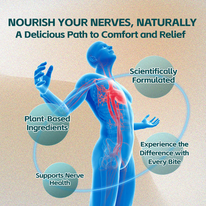 Sugar Free Neuropathy Gummies – Nerve Health, Regeneration & Cognitive Support