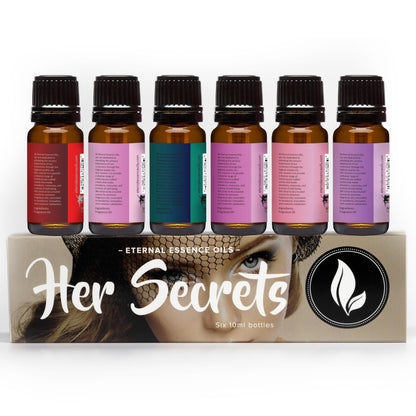 Eternal Essence Oils Her Secrets Set of 6 – Premium Fragrance Oils (10ml each)