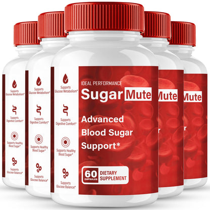 Sugar Mute Capsules – Official Blood Support Pills, Maximum Strength