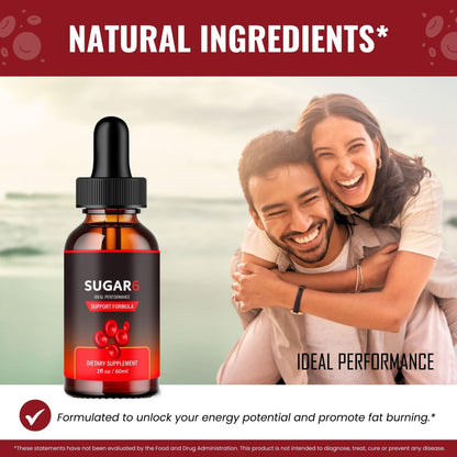Sugar6 Drops – Blood Sugar Support Liquid Drops (Maximum Strength)