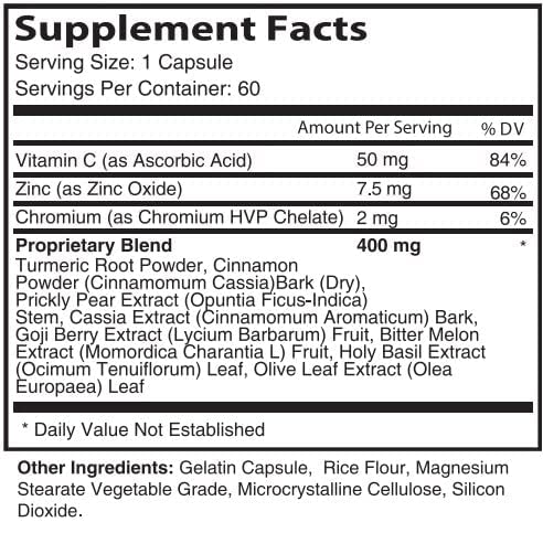 SugarBalance 2 Pack Capsules – Max Advanced Formula (120 Capsules)