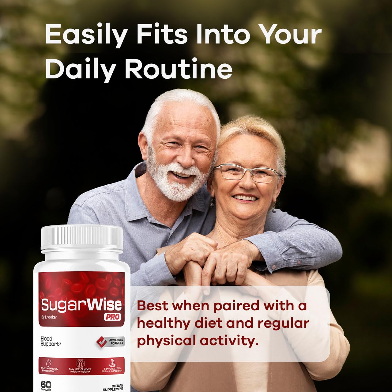 LIVORKA SugarWise Pro Capsules - 2 Pack | All-Natural Multivitamin Support