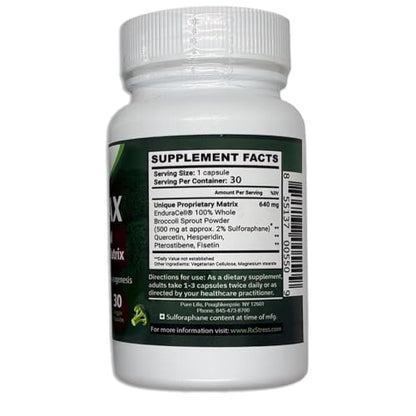 SulforaMAX (30 Capsules) – Sulforaphane Broccoli Immunity Support (10,000 mcg) – Vegan, Non-GMO
