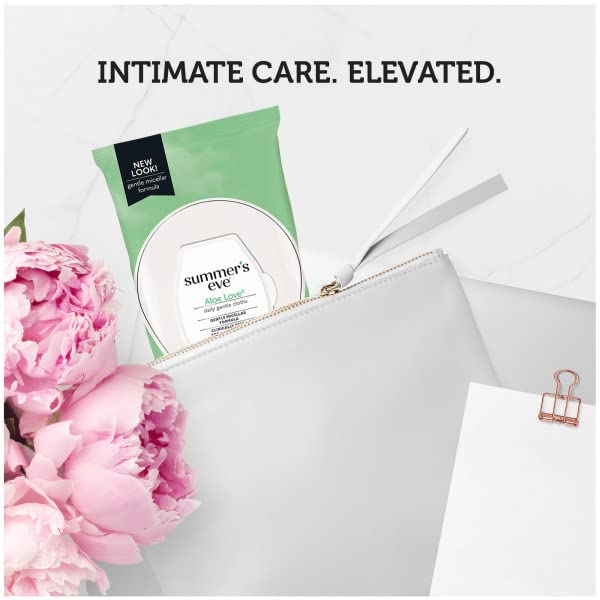Summer's Eve Aloe Love Cleansing Cloths – 3 x 32-Count Packs