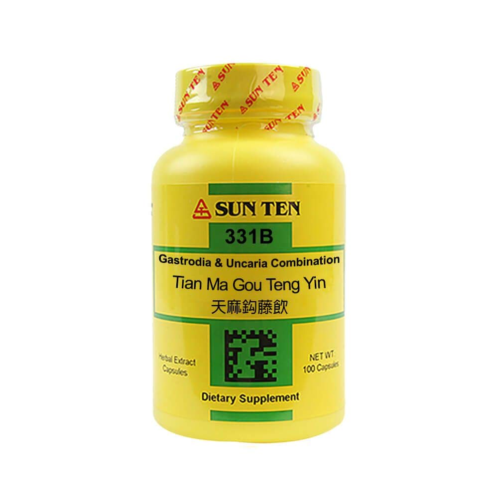 Sun Ten - Gastrodia & Uncaria Capsules (Tian Ma Gou Teng Yin)