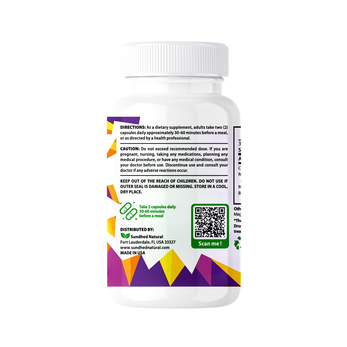 Sundhed Natural CoQ10 and Resveratrol Capsules - Powerful Antioxidant (Pack of 2)