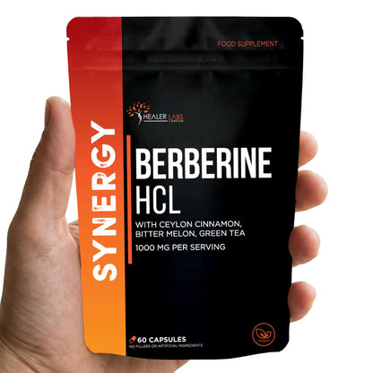 Berberine HCL 97% With Ceylon Cinnamon & Bitter Melon