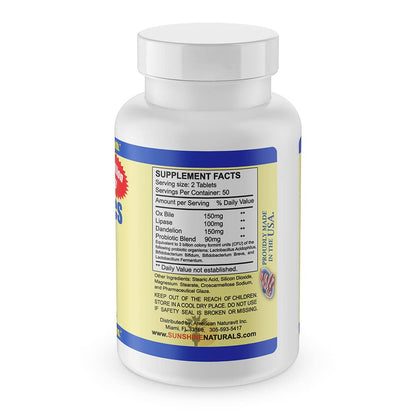 Sunshine Naturals Super Probiotics – 100 Capsules | Digestive & Gut Health