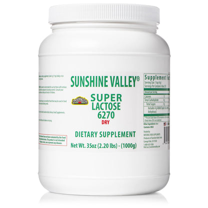 Sunshine Valley Super Lactose Dry Powder – Natural Sweetener & Baking Enhancer (35 oz)