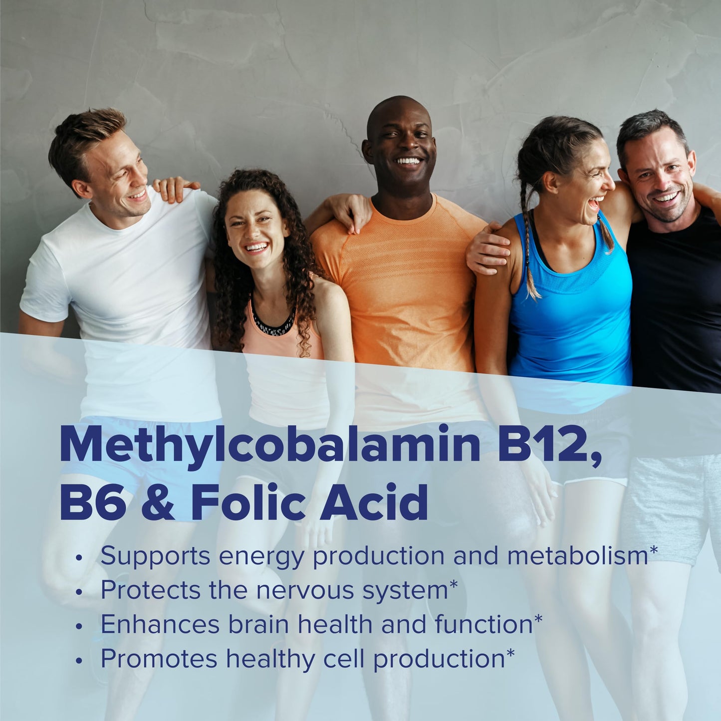 Superior Source No Shot B-12 Methylcobalamin 1000 mcg, B-6 & Folic Acid Sublingual Tablets – Energy & Brain Health