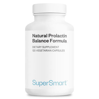 Supersmart Natural Prolactin Balance Formula - p5p B6, Maca Root, Ashwagandha | Gluten Free