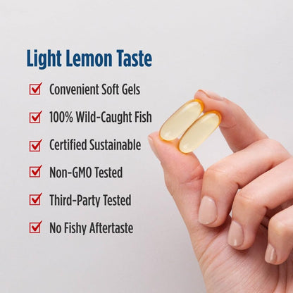 Nordic Naturals EPA Xtra Lemon – High-Intensity EPA 1640 mg | 90 Soft Gels