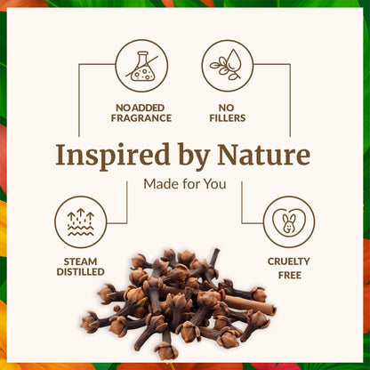 SVA Clove Essential Oil Organic – 4 oz | 100% Natural Clove Bud Oil