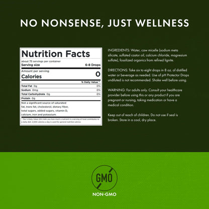 Swanson Alkaline Booster - pH Protector Drops with 12.25 pH Rating - Make Your Own Alkaline Water - Add to Distilled Water to Help Maintain pH Balance (1.25 Fl Oz)