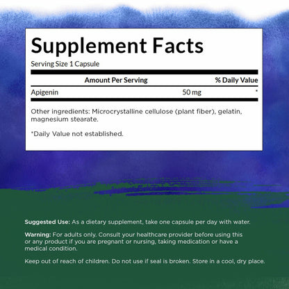 Swanson Apigenin-Bioflavonoid Supplement – Prostate Support, Sleep & Relaxation – 90 Caps x 2