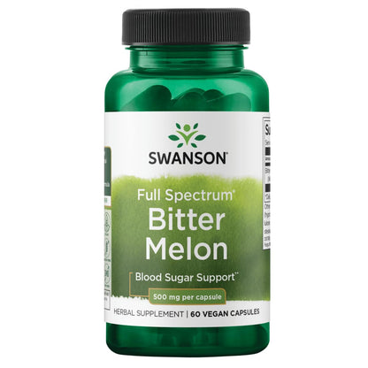 Swanson Full Spectrum Bitter Melon 500 mg – 60 Capsules