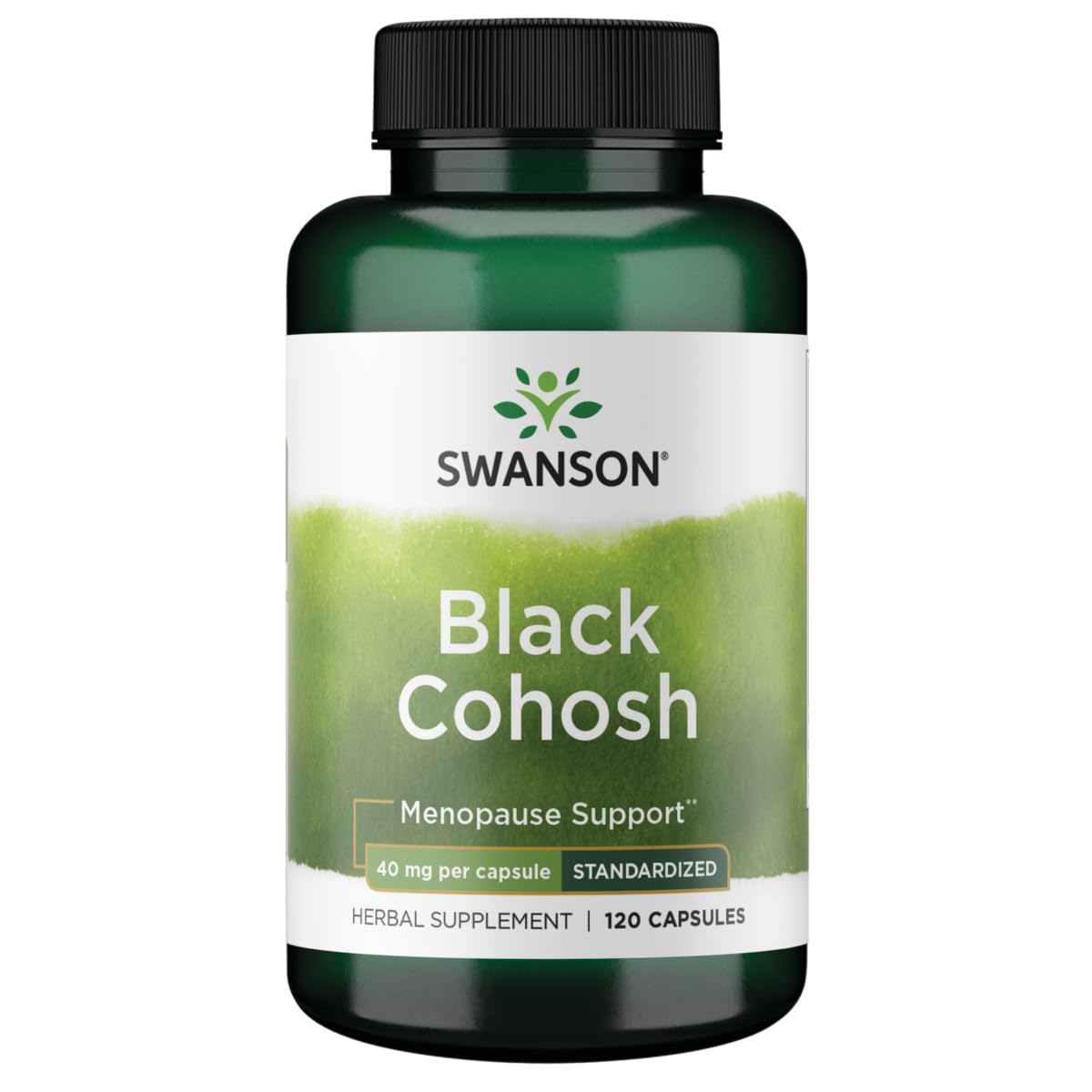 Swanson Black Cohosh (Standardized) 20 mg - 120 Capsules
