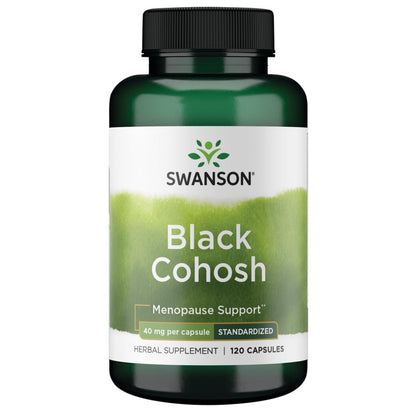 Swanson Black Cohosh (Standardized) 20 mg - 120 Capsules