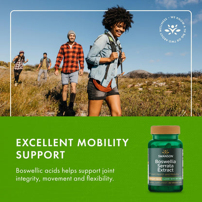 Swanson Boswellia Serrata Extract 125 mg – 60 Veg Caps (2-Pack)