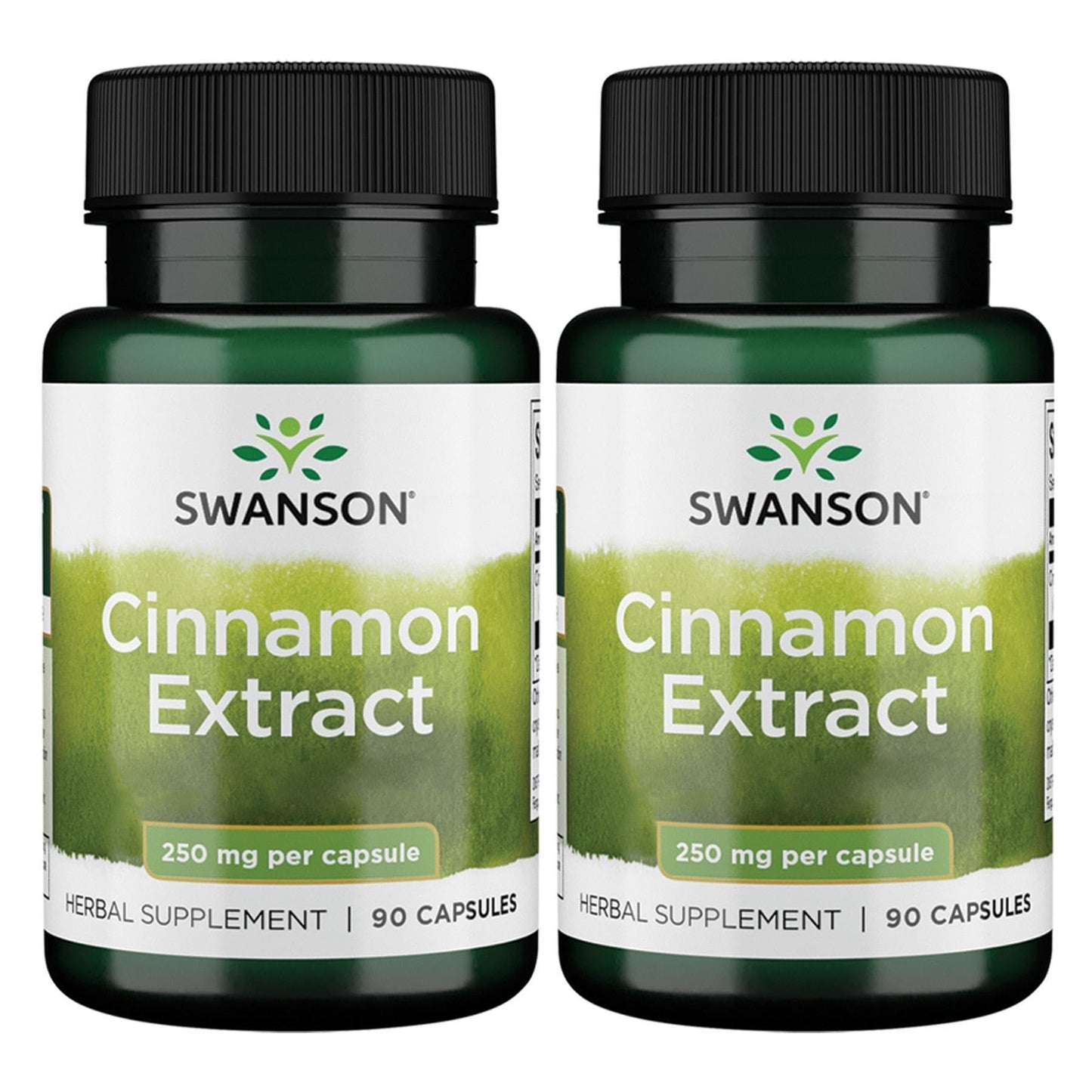 Swanson Cinnamon Extract 250mg (90 Capsules) – 2 Pack